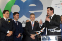 O Paraná passa a ter a maior malha aeroviária do País com o início nesta quarta-feira (07) do programa Voe Paraná. O novo pacote aéreo regional foi lançado pelo governador Carlos Massa Ratinho Junior no Aeroporto do Bacacheri, em Curitiba, e vai atender 12 cidades, de todas as regiões do Estado.Foto Gilson Abreu AENPr