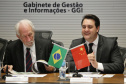 O governador Carlos Massa Ratinho Junior e técnicos da Secretaria de Infraestrutura e Logística apresentaram nesta quarta-feira (7) ao grupo China Merchants projetos ferroviários de curto, médio e longo prazos no Paraná