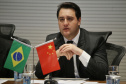 O governador Carlos Massa Ratinho Junior e técnicos da Secretaria de Infraestrutura e Logística apresentaram nesta quarta-feira (7) ao grupo China Merchants projetos ferroviários de curto, médio e longo prazos no Paraná
