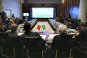 O governador Carlos Massa Ratinho Junior e técnicos da Secretaria de Infraestrutura e Logística apresentaram nesta quarta-feira (7) ao grupo China Merchants projetos ferroviários de curto, médio e longo prazos no Paraná