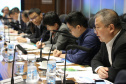 O governador Carlos Massa Ratinho Junior e técnicos da Secretaria de Infraestrutura e Logística apresentaram nesta quarta-feira (7) ao grupo China Merchants projetos ferroviários de curto, médio e longo prazos no Paraná