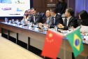 O governador Carlos Massa Ratinho Junior e técnicos da Secretaria de Infraestrutura e Logística apresentaram nesta quarta-feira (7) ao grupo China Merchants projetos ferroviários de curto, médio e longo prazos no Paraná