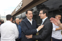 O governador Carlos Massa Ratinho Junior reúne-se com prefeitos na sede da Associação dos Municípios do Sudoeste do Paraná (Amsop), em Francisco Beltrão e assina autorização para licitações de obras para a infraestrutura urbana