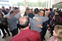 O governador Carlos Massa Ratinho Junior reúne-se com prefeitos na sede da Associação dos Municípios do Sudoeste do Paraná (Amsop), em Francisco Beltrão e assina autorização para licitações de obras para a infraestrutura urbana