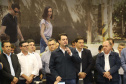 O governador Carlos Massa Ratinho Junior reúne-se com prefeitos na sede da Associação dos Municípios do Sudoeste do Paraná (Amsop), em Francisco Beltrão e assina autorização para licitações de obras para a infraestrutura urbana