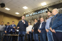 O governador Carlos Massa Ratinho Junior reúne-se com prefeitos na sede da Associação dos Municípios do Sudoeste do Paraná (Amsop), em Francisco Beltrão e assina autorização para licitações de obras para a infraestrutura urbana