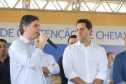 O governador Carlos Massa Ratinho Junior reúne-se com prefeitos na sede da Associação dos Municípios do Sudoeste do Paraná (Amsop), em Francisco Beltrão e assina autorização para licitações de obras para a infraestrutura urbana