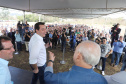 O governador Carlos Massa Ratinho Junior reúne-se com prefeitos na sede da Associação dos Municípios do Sudoeste do Paraná (Amsop), em Francisco Beltrão e assina autorização para licitações de obras para a infraestrutura urbana