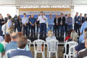 O governador Carlos Massa Ratinho Junior reúne-se com prefeitos na sede da Associação dos Municípios do Sudoeste do Paraná (Amsop), em Francisco Beltrão e assina autorização para licitações de obras para a infraestrutura urbana