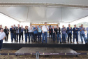 O governador Carlos Massa Ratinho Junior reúne-se com prefeitos na sede da Associação dos Municípios do Sudoeste do Paraná (Amsop), em Francisco Beltrão e assina autorização para licitações de obras para a infraestrutura urbana