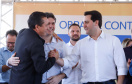 O governador Carlos Massa Ratinho Junior assinou nesta quinta-feira (8) a ordem de serviço para início das obras para contenção de enchentes do Rio Marrecas, em Francisco Beltrão, no Sudoeste do Estado. O Governo do Estado está investindo R$ 30 milhões nesta primeira etapa da obra.