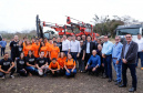 O governador Carlos Massa Ratinho Junior assinou nesta quinta-feira (8) a ordem de serviço para início das obras para contenção de enchentes do Rio Marrecas, em Francisco Beltrão, no Sudoeste do Estado. O Governo do Estado está investindo R$ 30 milhões nesta primeira etapa da obra.