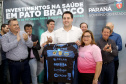 O governador Carlos Massa Ratinho Junior autorizou nesta quarta-feira (8), em Pato Branco, o repasse de R$ 565 mil para aquisição de equipamentos e acessórios para o setor de radiologia do Hospital do Câncer da cidade.