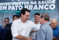 O governador Carlos Massa Ratinho Junior autorizou nesta quarta-feira (8), em Pato Branco, o repasse de R$ 565 mil para aquisição de equipamentos e acessórios para o setor de radiologia do Hospital do Câncer da cidade.