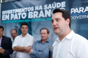 O governador Carlos Massa Ratinho Junior autorizou nesta quarta-feira (8), em Pato Branco, o repasse de R$ 565 mil para aquisição de equipamentos e acessórios para o setor de radiologia do Hospital do Câncer da cidade.
