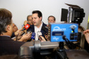 O governador Carlos Massa Ratinho Junior autorizou nesta quinta-feira (8), em Pato Branco, o repasse de R$ 20 milhões para a construção do novo prédio da prefeitura da cidade. O convênio prevê R$ 6 milhões de contrapartida municipal. 