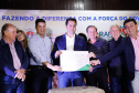 O governador Carlos Massa Ratinho Junior autorizou nesta quinta-feira (8), em Pato Branco, o repasse de R$ 20 milhões para a construção do novo prédio da prefeitura da cidade. O convênio prevê R$ 6 milhões de contrapartida municipal. 