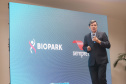 O governador Carlos Massa Ratinho Junior participa nesta sexta-feira (09), em Toledo, do anúncio de instalação de um complexo hospitalar e de saúde no Biopark ? Parque Científico e Tecnológico de Biociências