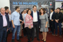O governador Carlos Massa Ratinho Junior participa nesta sexta-feira (09), em na câmara de Toledo, a liberação de recursos para municípios da região Oeste. Participaram: prefeito de Toledo, Lucio De Marchi; secretário Chefe da Casa Civil, Guto Silva; de Desenvolvimento Urbano, João Carlos Ortega; do Planejamento, Valdemar Jorge e da Infraestrutura e Logística, Sandro Alex; deputados e demais autoridades.Toledo, 09-08-19.Foto: Arnaldo Alves / ANPr.