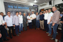 O governador Carlos Massa Ratinho Junior participa nesta sexta-feira (09), em na câmara de Toledo, a liberação de recursos para municípios da região Oeste. Participaram: prefeito de Toledo, Lucio De Marchi; secretário Chefe da Casa Civil, Guto Silva; de Desenvolvimento Urbano, João Carlos Ortega; do Planejamento, Valdemar Jorge e da Infraestrutura e Logística, Sandro Alex; deputados e demais autoridades.Toledo, 09-08-19.Foto: Arnaldo Alves / ANPr.