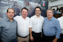 Novos veículos, ruas pavimentadas, construção de escola, de quadra de esportes e de barracões industriais estão entre os investimentos que 24 municípios do Oeste do Paraná farão com apoio do Governo do Estado. O governador Carlos Massa Ratinho Junior esteve nesta sexta-feira (09) em Toledo para assinar as licitações e homologações dos projetos.