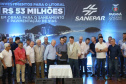 Os investimentos do Governo do Estado no Litoral somam R$ 57,5 milhões. O governador Carlos Massa Ratinho Junior esteve neste sábado (10) em Matinhos para a entrega oficial de obras de saneamento que somam R$ 50 milhões. Foto: José Fernando Ogura/AEN