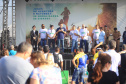Os Jogos de Natureza e Aventura foram abertos oficialmente neste sábado (10), em Matinhos, com vários shows que animaram o público. O governador Carlos Massa Ratinho Junior esteve no local e reforçou a opção de fazer do turismo, especialmente no Litoral, um dos pilares do desenvolvimento econômico e social do Paraná. Foto: José Fernando Ogura/AEN