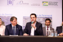 O Paraná é o primeiro Estado do Brasil a receber autonomia para administrar contratos de exploração de áreas dos portos organizados. O convênio de delegação de competência foi formalizado nesta terça-feira (13), na Bolsa de Valores de São Paulo (Bovespa), pelo ministro da Infraestrutura, Tarcísio de Freitas, e pelo governador Carlos Massa Ratinho Junior.