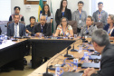 Tomaram posse nesta segunda-feira (12) os novos integrantes do Conselho de Contribuintes e Recursos Fiscais (CCRF). Órgão da Secretaria de Estado da Fazenda, o Conselho é responsável pelo julgamento em segunda instância administrativa dos recursos de contribuintes que recorreram de multas e já perderam em primeira instância. Foto: José Fernando Ogura/AEN