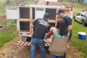 A Polícia Civil do Paraná (PCPR) cumpriu 11 mandados de busca e apreensão nesta terça-feira (13) em endereços ligados a uma rede de pet shops. Sócios e funcionários da empresa são suspeitos por maus-tratos a animais, estelionato e falsificação de documentos privados. Foto: Divulgação/Polícia Civil