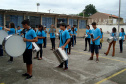 Fanfarras e bandas marciais de todo o Estado já podem se inscrever para o primeiro Festival de Fanfarras do Paraná, que vai identificar e reunir os grupos musicais formados em escolas, igrejas e comunidades de todas as cidades paranaenses. A ideia, proposta pelo governador Carlos Massa Ratinho Junior, é incentivar a cultura regional e a formação musical no Estado.Fanfarra do Colégio Estadual Mathias Jacomel, de Pinhais.Foto: Arquivo SEED