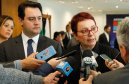 O Paraná é o primeiro Estado do Brasil a fechar um convênio com a Microsoft com o objetivo de fomentar a educação, qualificação, inovação e empreendedorismo. O protocolo de intenção foi assinado pelo governador Carlos Massa Ratinho Junior e a presidente da Microsoft Brasil, Tânia Cosentino, nesta quarta-feira (14), em solenidade no Palácio Iguaçu.