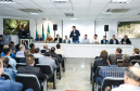 O Corredor de Exportação do Porto de Paranaguá, sistema por onde são movimentados grãos e farelos, será remodelado e modernizado para atender a crescente demanda do agronegócio paranaense. A estrutura foi construída ainda na década de 1970. Nesta quinta-feira (15), o governador Carlos Massa Ratinho Junior esteve em Paranaguá e autorizou a licitação do projeto básico das obras.