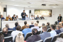 O Corredor de Exportação do Porto de Paranaguá, sistema por onde são movimentados grãos e farelos, será remodelado e modernizado para atender a crescente demanda do agronegócio paranaense. A estrutura foi construída ainda na década de 1970. Nesta quinta-feira (15), o governador Carlos Massa Ratinho Junior esteve em Paranaguá e  autorizou a licitação do projeto básico das obras. Foto: Gilson Abreu/AEN