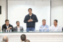 O Corredor de Exportação do Porto de Paranaguá, sistema por onde são movimentados grãos e farelos, será remodelado e modernizado para atender a crescente demanda do agronegócio paranaense. A estrutura foi construída ainda na década de 1970. Nesta quinta-feira (15), o governador Carlos Massa Ratinho Junior esteve em Paranaguá e  autorizou a licitação do projeto básico das obras. Foto: Gilson Abreu/AEN