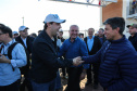 O governador Carlos Massa Ratinho Junior visita nesta quinta-feira (15), a Agroleite, realizado pela Cooperativa Castrolanda, em Castro, nos Campos Gerais. Considerado um dos maiores eventos da cadeia do leite na América, a Agroleite tem foco na tecnologia, produtividade e melhores resultados para os produtores. Castro, 15/08/2019 - Foto: Geraldo Bubniak/AEN