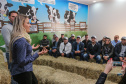 O governador Carlos Massa Ratinho Junior visita nesta quinta-feira (15), a Agroleite, realizado pela Cooperativa Castrolanda, em Castro, nos Campos Gerais. Considerado um dos maiores eventos da cadeia do leite na América, a Agroleite tem foco na tecnologia, produtividade e melhores resultados para os produtores. Castro, 15/08/2019 - Foto: Geraldo Bubniak/AEN