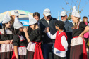 O governador Carlos Massa Ratinho Junior visita nesta quinta-feira (15), a Agroleite, realizado pela Cooperativa Castrolanda, em Castro, nos Campos Gerais. Considerado um dos maiores eventos da cadeia do leite na América, a Agroleite tem foco na tecnologia, produtividade e melhores resultados para os produtores. Castro, 15/08/2019 - Foto: Geraldo Bubniak/AEN