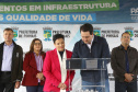 Pinhais, na Região Metropolitana de Curitiba, vai investir em construção de calçadas, compra de maquinários e reparos em escolas. O montante soma R$ 5,5 milhões e inbclui, também, a ampliação do sistema de abastecimento de água. Nesta sexta-feira (16), o governador Carlos Massa Ratinho Junior confirmou o pacote de investimento no município e destacou outras ações do Estado na Grande Curitiba.