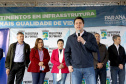 Pinhais, na Região Metropolitana de Curitiba, vai investir em construção de calçadas, compra de maquinários e reparos em escolas. O montante soma R$ 5,5 milhões e inbclui, também, a ampliação do sistema de abastecimento de água. Nesta sexta-feira (16), o governador Carlos Massa Ratinho Junior confirmou o pacote de investimento no município e destacou outras ações do Estado na Grande Curitiba.
