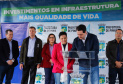 Pinhais, na Região Metropolitana de Curitiba, vai investir em construção de calçadas, compra de maquinários e reparos em escolas. O montante soma R$ 5,5 milhões e inbclui, também, a ampliação do sistema de abastecimento de água. Nesta sexta-feira (16), o governador Carlos Massa Ratinho Junior confirmou o pacote de investimento no município e destacou outras ações do Estado na Grande Curitiba.