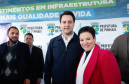 Pinhais, na Região Metropolitana de Curitiba, vai investir em construção de calçadas, compra de maquinários e reparos em escolas. O montante soma R$ 5,5 milhões e inbclui, também, a ampliação do sistema de abastecimento de água. Nesta sexta-feira (16), o governador Carlos Massa Ratinho Junior confirmou o pacote de investimento no município e destacou outras ações do Estado na Grande Curitiba.
