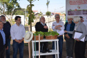 O trabalho de revitalização da Horta Comunitária Visitação, no Bairro Boqueirão, em Curitiba, foi inaugurado nesta sexta-feira (16)