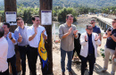 O governador Carlos Massa Ratinho Junior e o prefeito de Guaratuba, Roberto Justus, inauguraram a ponte sobre o Rio Cubatão, em Guaratuba. 