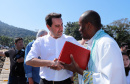 O governador Carlos Massa Ratinho Junior e o prefeito de Guaratuba, Roberto Justus, inauguraram a ponte sobre o Rio Cubatão, em Guaratuba. 