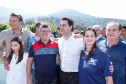 O governador Carlos Massa Ratinho Junior e o prefeito de Guaratuba, Roberto Justus, inauguraram a ponte sobre o Rio Cubatão, em Guaratuba. 