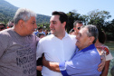 O governador Carlos Massa Ratinho Junior e o prefeito de Guaratuba, Roberto Justus, inauguraram a ponte sobre o Rio Cubatão, em Guaratuba. 