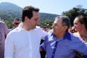 O governador Carlos Massa Ratinho Junior e o prefeito de Guaratuba, Roberto Justus, inauguraram a ponte sobre o Rio Cubatão, em Guaratuba.