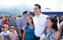 O governador Carlos Massa Ratinho Junior e o prefeito de Guaratuba, Roberto Justus, inauguraram a ponte sobre o Rio Cubatão, em Guaratuba.