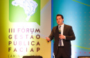 O governador Carlos Massa Ratinho Junior participa da abertura do III Forum Gestão Pública FACIAP, Caminhos do Crescimento.